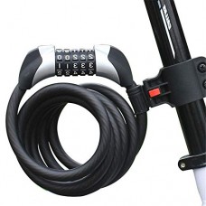 Techecho Car Lock Cycling Supplies Bicycle Tool 5-digit Combination Lock Anti-theft Riding Lock Car Lock Cable - B07GBXWBZ5